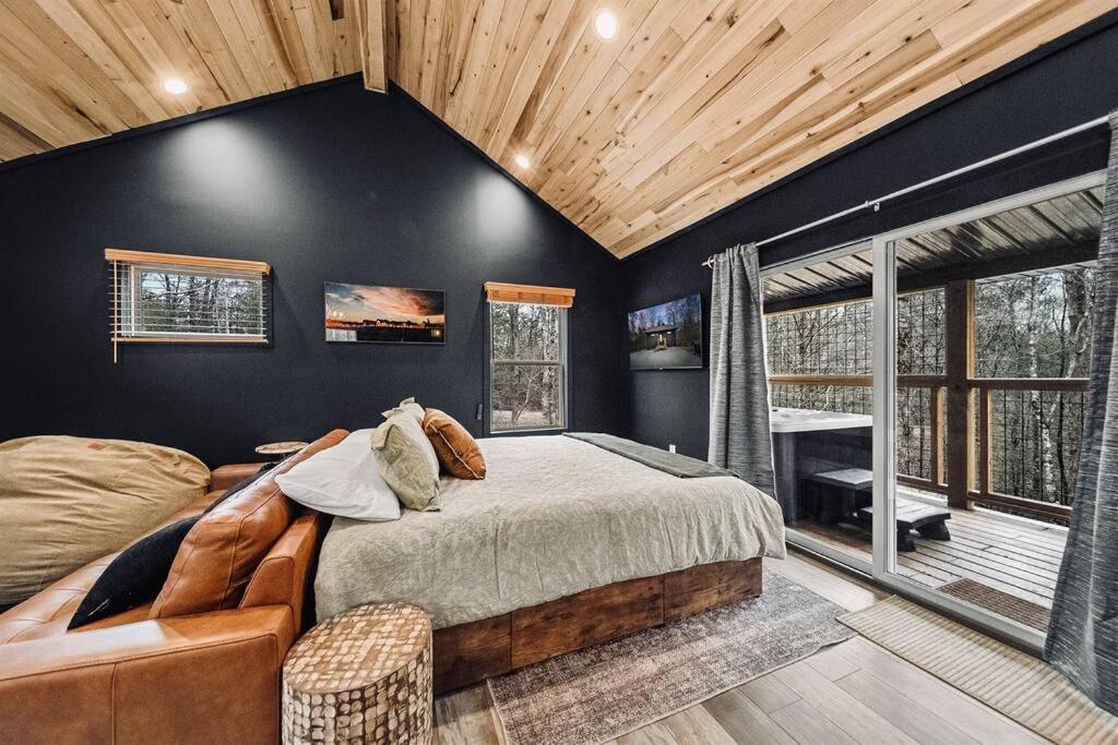 Honeymoon Couples Cabin Secluded, Hot Tub, Views 塞维尔维尔 外观 照片